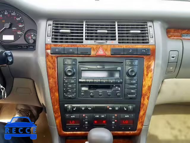 2000 AUDI A8 QUATTRO WAUFL54D2YN002467 image 8