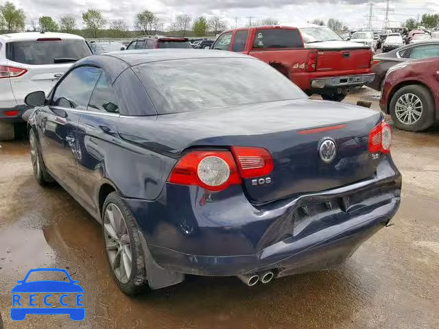 2007 VOLKSWAGEN EOS 3.2L S WVWDB71F57V043902 image 2