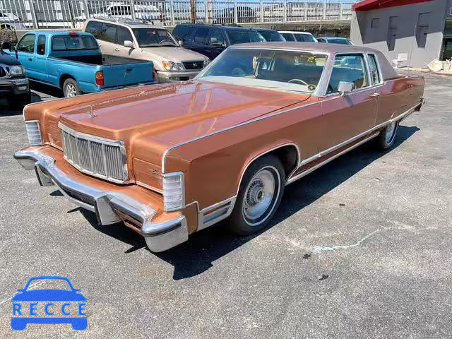 1976 LINCOLN CONTINENTL 6Y81A897348 Bild 2