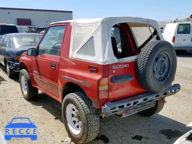 1989 SUZUKI SIDEKICK J JS4TA51C7K4100699 image 2