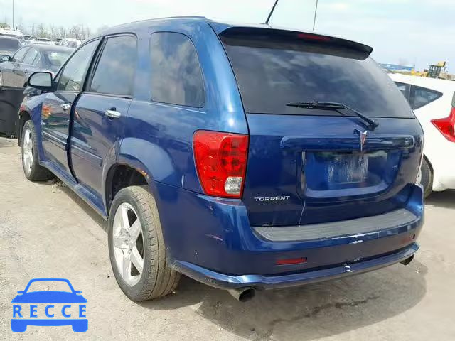 2009 PONTIAC TORRENT GX 2CKDL537096200078 зображення 2