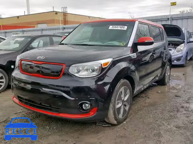 2018 KIA SOUL EV + KNDJX3AE3J7033711 зображення 1