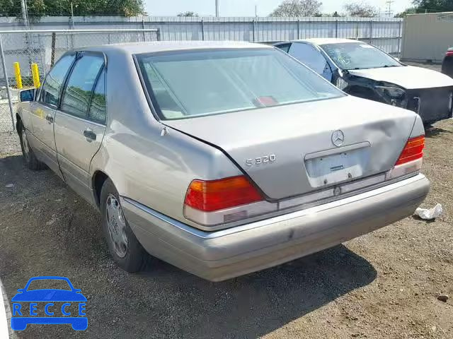 1996 MERCEDES-BENZ S 320 WDBGA33E8TA319308 зображення 2