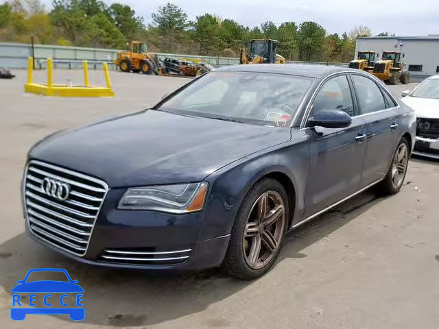 2013 AUDI A8 QUATTRO WAUAGAFD5DN011887 image 1