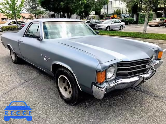 1972 CHEVROLET EL CAMINO 1D80H2L597361 зображення 1