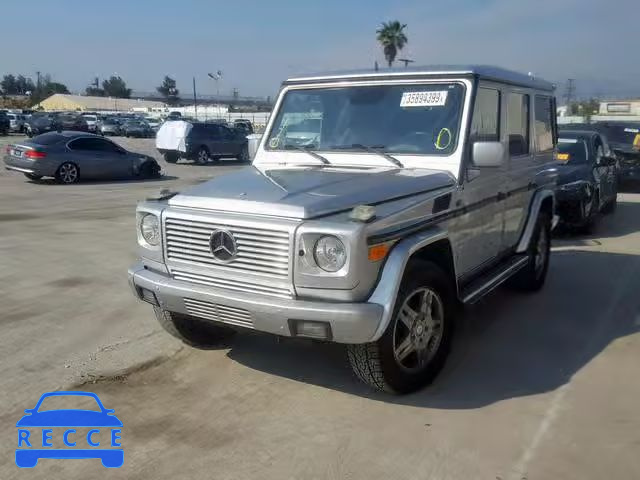 2002 MERCEDES-BENZ G 500 WDCYR49E32X133953 image 1