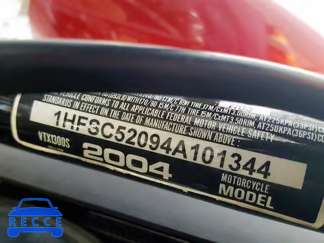 2004 HONDA VT1300 S 1HFSC52094A101344 image 9