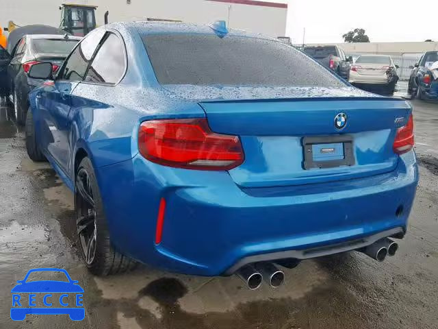 2018 BMW M2 WBS1J5C57JVD37285 зображення 2