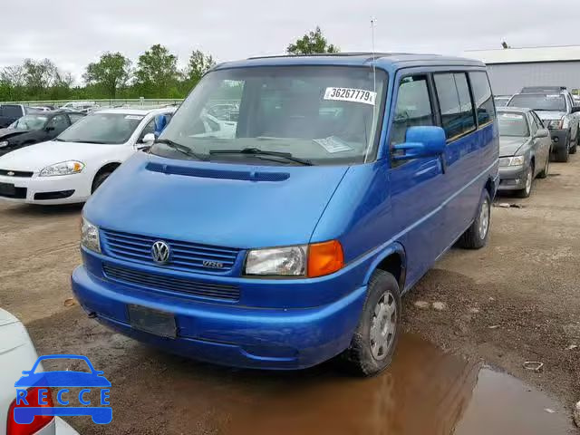 2000 VOLKSWAGEN EUROVAN MV WV2MH4703YH032284 зображення 1