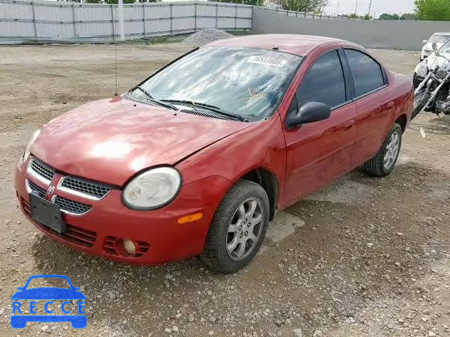 2005 DODGE NEON SX 2. 1B3ES46C35D272522 image 1