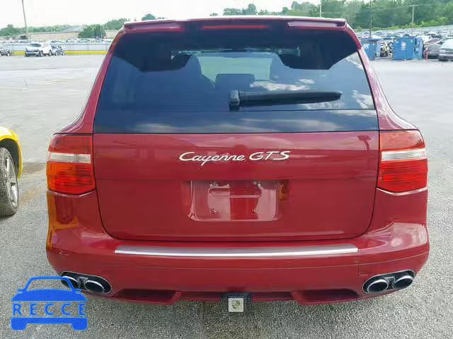 2008 PORSCHE CAYENNE GT WP1AD29P58LA74009 image 9