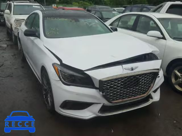 2018 GENESIS G80 SPORT KMHGN4JB7JU234049 Bild 0