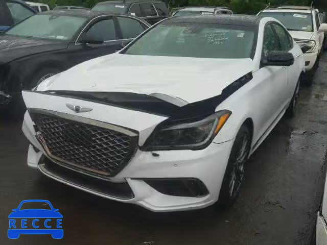 2018 GENESIS G80 SPORT KMHGN4JB7JU234049 Bild 1