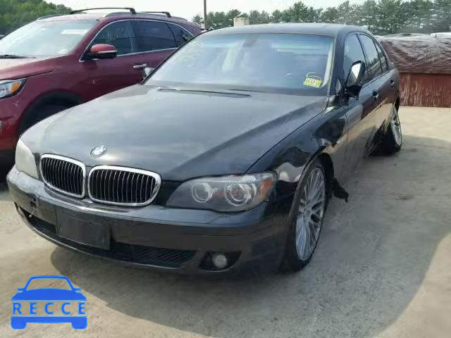 2007 BMW 7 SERIES WBAHL83537DT08151 зображення 1