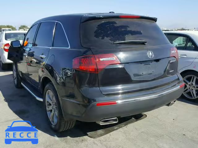 2013 ACURA MDX ADVANC 2HNYD2H80DH506341 зображення 2