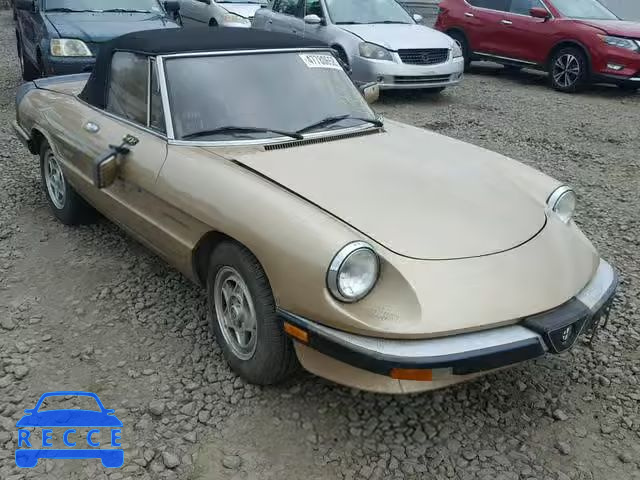 1987 ALFA ROMEO SPIDER VEL ZARBA5584H1048145 зображення 0