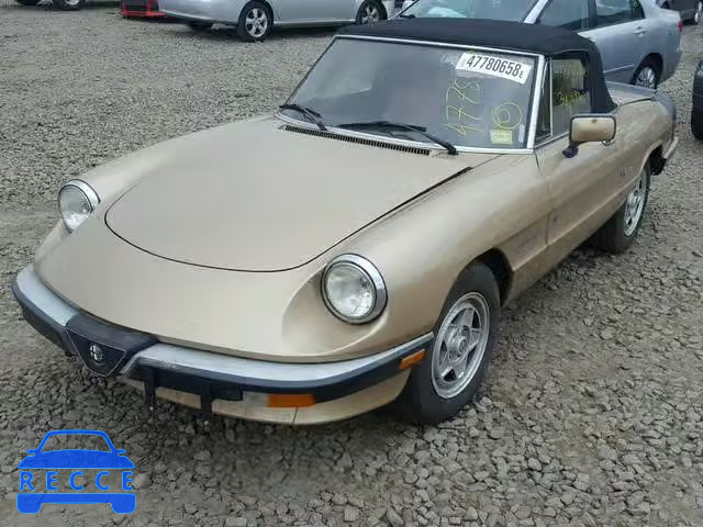 1987 ALFA ROMEO SPIDER VEL ZARBA5584H1048145 зображення 1