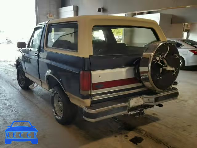 1989 FORD BRONCO U10 1FMEU15N4KLB36567 image 2