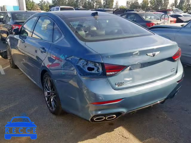 2018 GENESIS G80 SPORT KMHGN4JB8JU231919 image 2