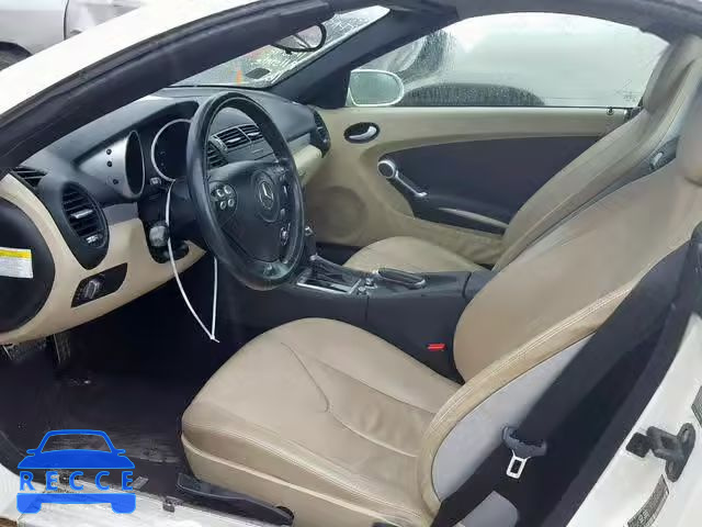 2007 MERCEDES-BENZ SLK 350 WDBWK56FX7F156811 image 5