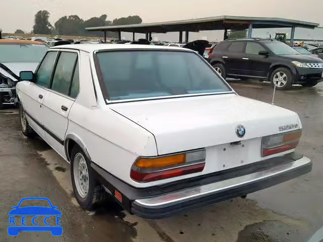 1986 BMW 528 E AUTO WBADK8301G9700697 зображення 2