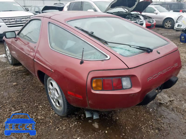 1981 PORSCHE 928 WP0JA0927BS820802 image 2