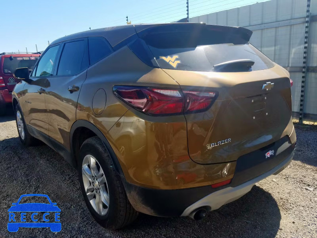 2019 CHEVROLET BLAZER 2LT 3GNKBCRS8KS568167 image 2