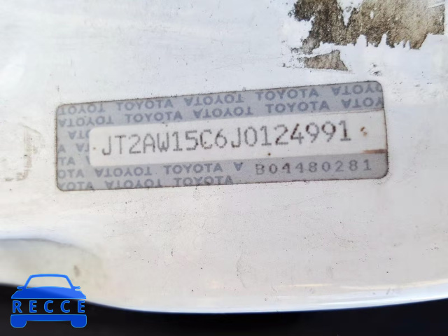 1988 TOYOTA MR2 JT2AW15C6J0124991 Bild 9