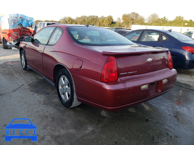 2006 CHEVROLET MONTE CARL 2G1WM15K769208527 зображення 2