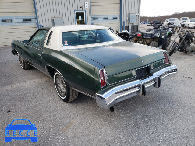 1974 CHEVROLET MONTE CARL 1H57H4B507653 image 2