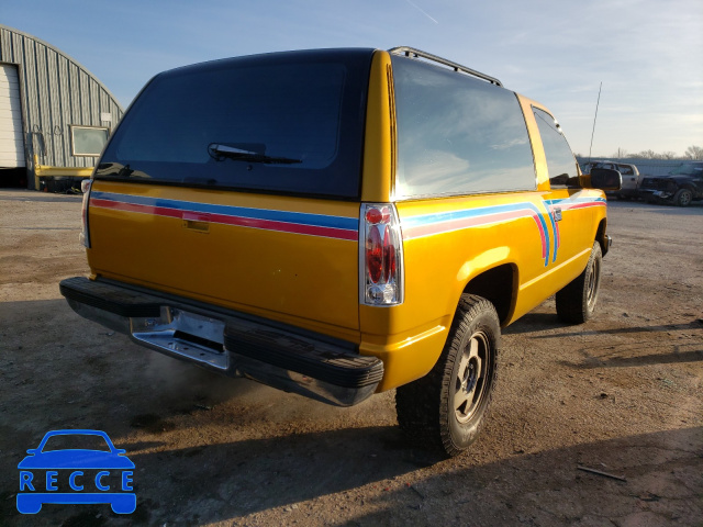 1993 CHEVROLET BLAZER K15 1GNEK18K7PJ327292 image 3