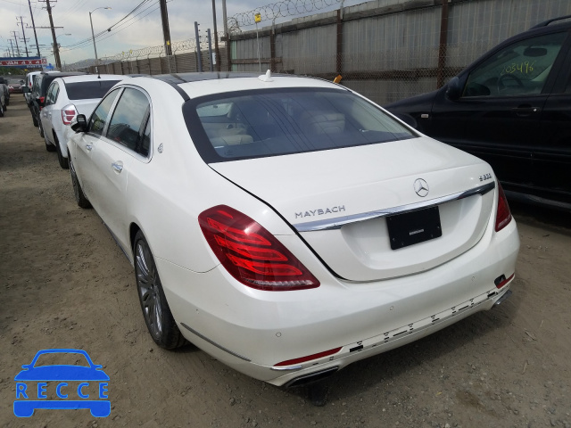 2016 MERCEDES-BENZ S MERCEDES WDDUX7GB0GA189823 image 2