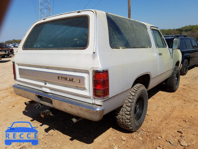 1984 DODGE RAMCHARGER 1B4GW12W7ES332630 Bild 3