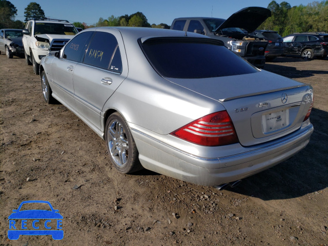 2005 MERCEDES-BENZ S 55 AMG WDBNG74J55A459019 image 2