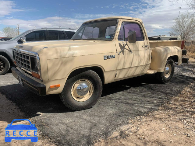 1982 DODGE D-SERIES D 1B7FD14E8CS259726 зображення 1