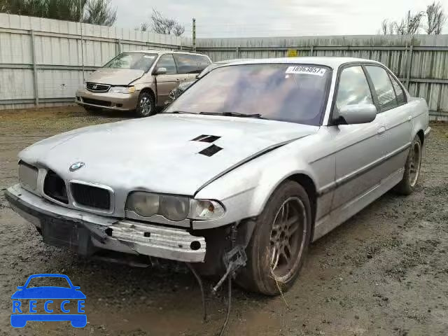 2001 BMW 740I AUTOMATIC WBAGG834X1DN84308 image 1