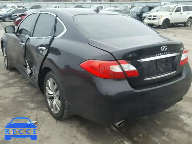 2013 INFINITI M37 JN1BY1AP7DM512486 зображення 2