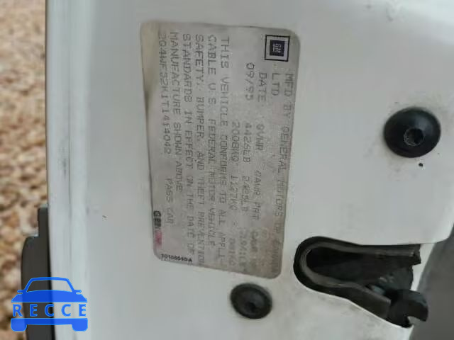 1996 BUICK REGAL GRAN 2G4WF52K1T1414042 image 9