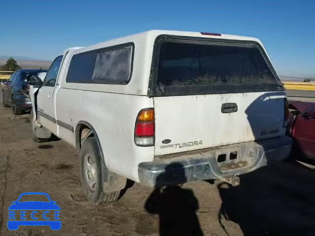 2000 TOYOTA TUNDRA SR5 5TBKT4410YS069279 зображення 2