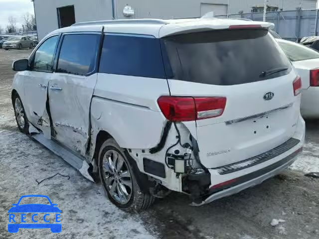 2016 KIA SEDONA SXL KNDME5C19G6211211 image 2