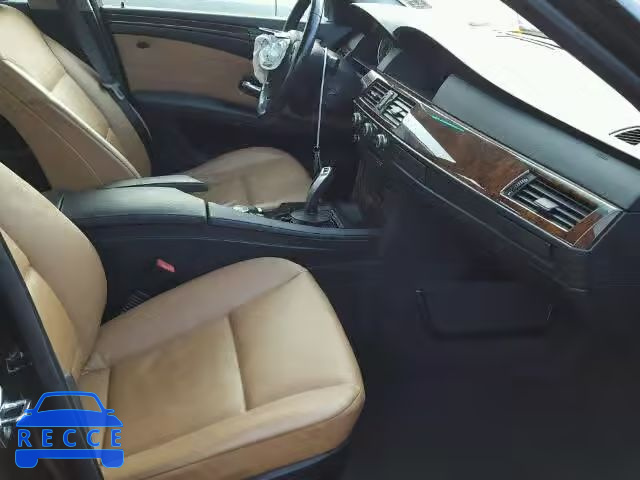 2009 BMW 528I WBANU53539C120107 image 4