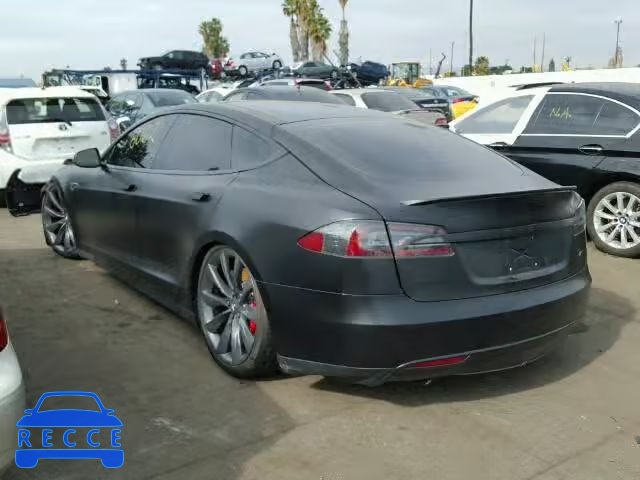 2014 TESLA MODEL S 5YJSA1H19EFP38557 image 2