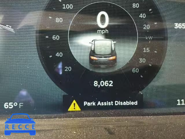 2014 TESLA MODEL S 5YJSA1H19EFP38557 image 7