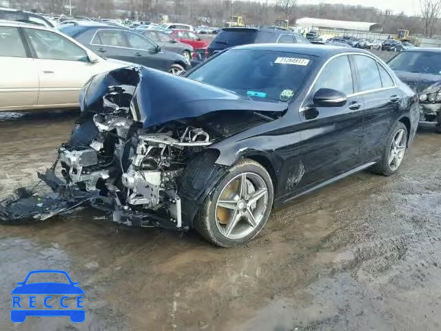 2017 MERCEDES-BENZ C 300 4MAT WDDWF4KB2HR216606 image 1