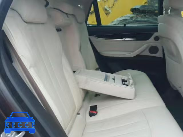 2016 BMW X6 XDRIVE3 5UXKU2C57G0N78833 image 5