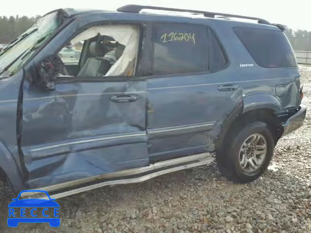 2007 TOYOTA SEQUOIA LI 5TDZT38A07S298876 зображення 9