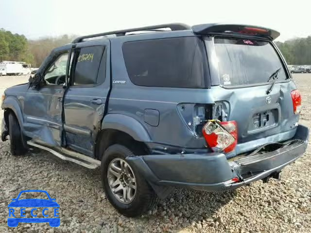 2007 TOYOTA SEQUOIA LI 5TDZT38A07S298876 зображення 2