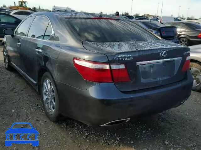 2007 LEXUS LS 460L JTHGL46F375018299 image 2