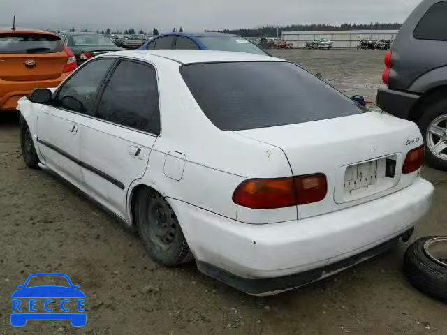 1992 HONDA CIVIC EX/E JHMEH9592NS004037 зображення 2