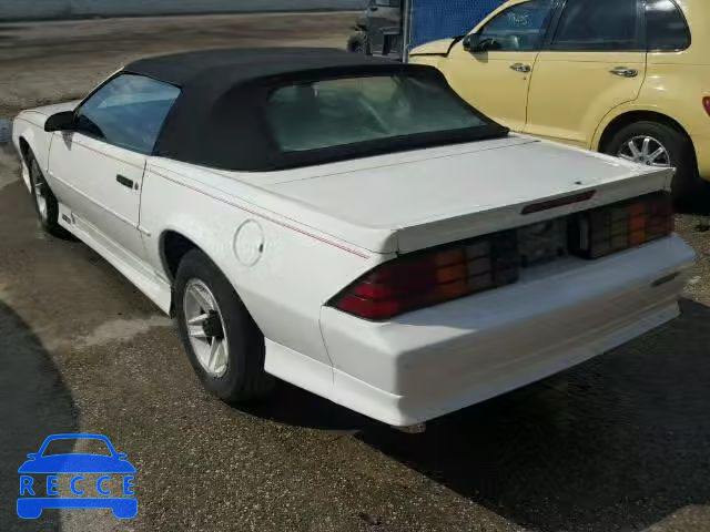 1991 CHEVROLET CAMARO RS 1G1FP33TXML155584 зображення 2